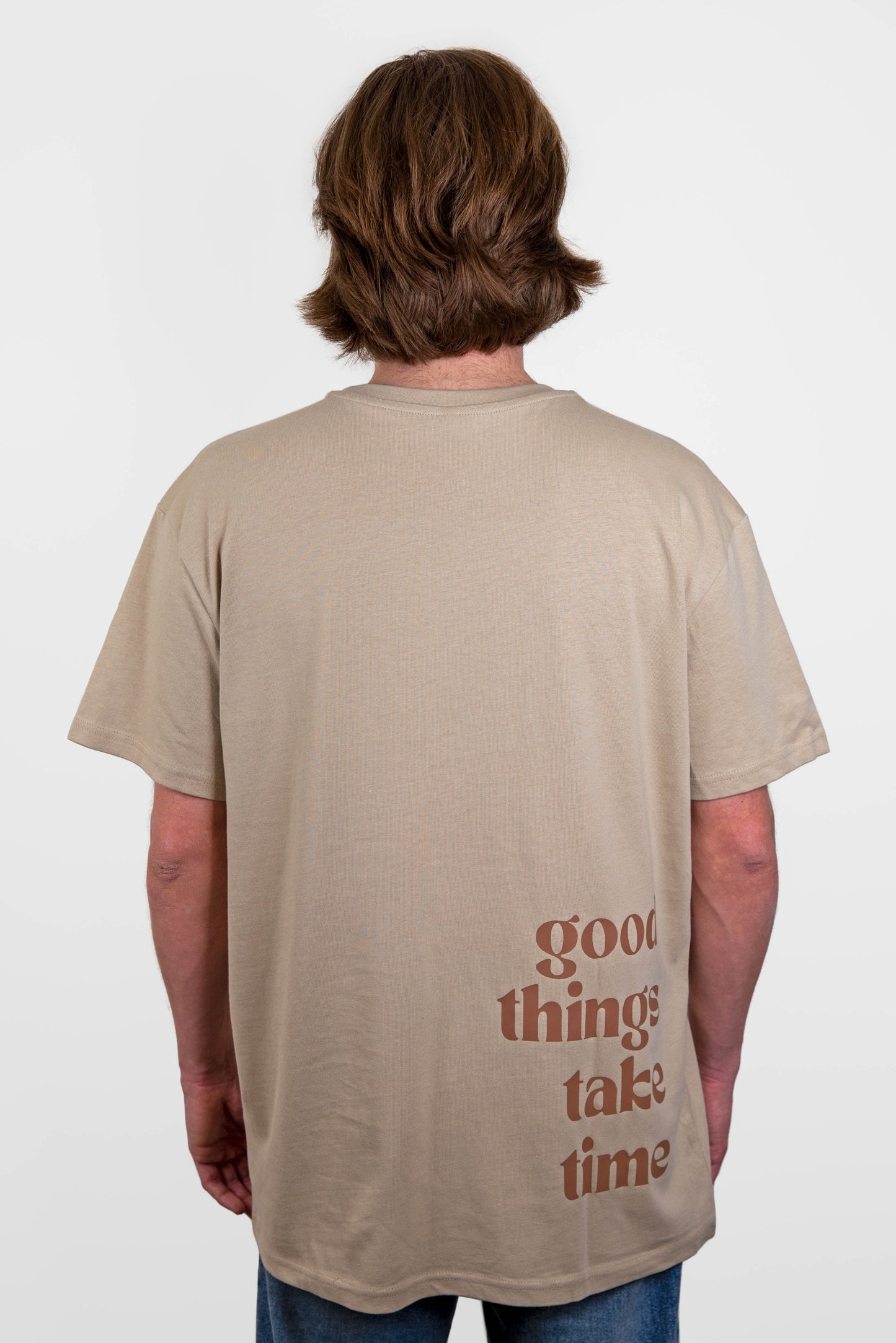 Oversize Tee Wet Sand